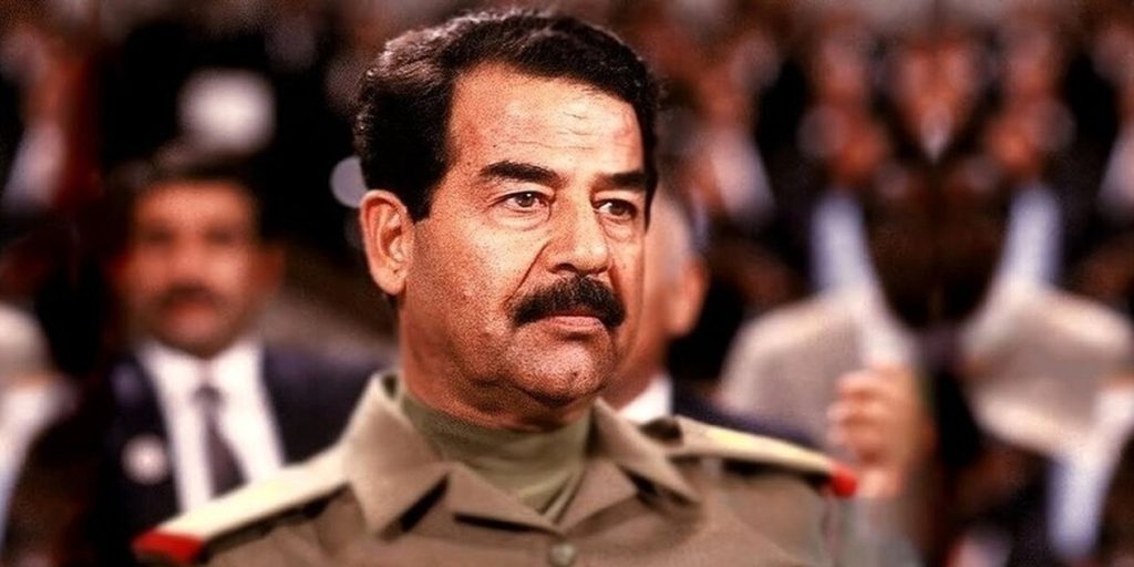 سنگ قبر صدام حسین