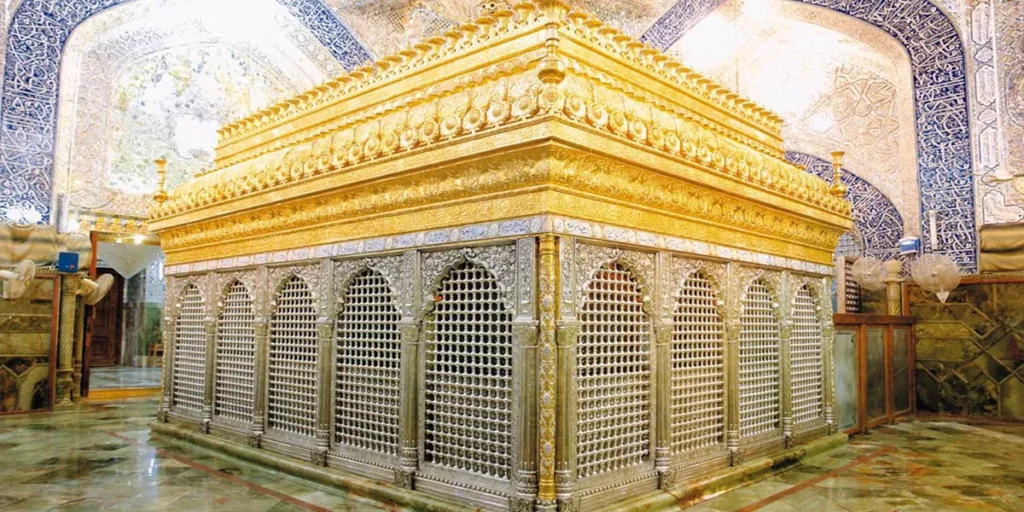 سنگ قبر امام علی