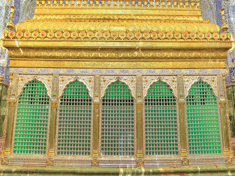 سنگ قبر امام علی
